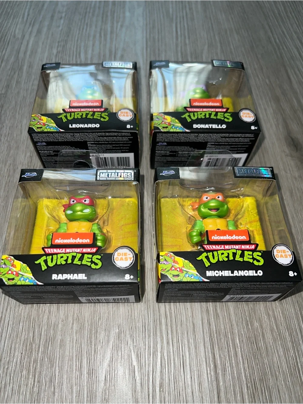 Teenage Mutant Ninja Turtles - Die Cast - Metalfigs - Nickelodeon